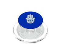 Main de Fatima - Symbole Spirituel du Mauvais œil Bleu Nazar PopSockets PopGrip pour MagSafe