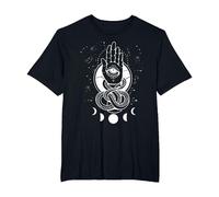 Main de Fatimas Occulte Symbole Sorcière Khamsa T-Shirt, Homme Grandes Tailles, Noir, 2X Tall