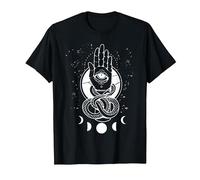 Main de Fatimas Occulte Symbole Sorcière Khamsa T-Shirt, Homme, Noir, L