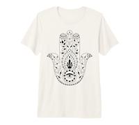 Main de Hamsa - Main de Fatima Khamsa T-Shirt Haut de Gamme