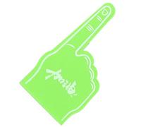 Main De Pointeur Géante En Mousse - Doigt De Sport De Style Gladiateur De 24 Pouces, Large Main De Ventilateur De Couleur D'équipe, Accessoire De Stade Léger, Doigt En Mousse Vibrant Pour Les Événemen