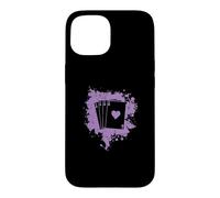 Main de Poker Tous Les Quatre as Coque pour iPhone 15