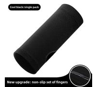 Main De Protection Sportive En Soie De Glace Pour L'été Pour Hommes Et Femmes Bandeau De Sweat À Absorber Le Soutien Du Poignet En Couleur Noire Avec Logo