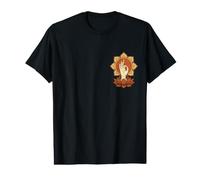 Main d'éveil Mudra Lotus Mandala Bouddhiste Méditation T-Shirt Graphique avec Valeur