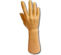 Main d'homme comme support de bijoux pour chaînes, bagues, gants | main de décoration masculine pour des présentations professionnelles de bijoux | support de bagues - main de bijoux | support de mont
