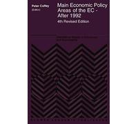 Main Economic Policy Areas Of The Ec - After 1992