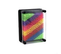 Main en plastique 3D pour moule, 1 paquet, outil de bricolage carré de couleur arc-en-ciel, aiguille créative, design facile à nettoyer, loisirs créatifs pour enfants
