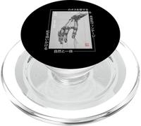 Main futuriste Cyberpunk - Esthétique Streetwear Japonaise PopSockets PopGrip pour MagSafe