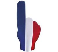 Main Géante en Mousse France 49cm Tricolore Bleu Blanc Rouge pour Supporter de l'équipe de France, Idéal pour Supporter l'équipe de France pendant la Coupe du Monde de Rugby ou de Football Autre