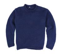 Main Laine Tricot Pull Col Rond Uni Confortable Tricot Artisan Unisexe