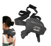 Main Massante Nuque et Épaules, Masseur Shiatsus Portable Sans Fil, Masseur Chauffant Bionic avec 3 Massage Réglages et 2 Chaleur Réglages, Massage Tissus Profonds 4D, Design Simulé de Main Humaine