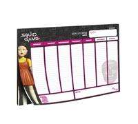 MAIN PAPER Squid Game Weekly Planner