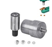 Main Presse oeillet Moule oeillet Puncher Bricolage air Pression Moule Moule à illets en Acier Robuste Carbone Oeillet Outil De Poinon Presse Kit de poinçonnage à œillets pour machine à œillets （3mm）