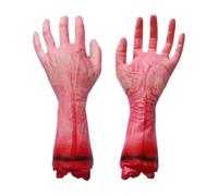Main Prothèse Fausse Halloween Bras Humain Sanglant Effrayant