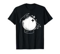Main psychique sur Boule de Cristal Halloween Mème diseur de Bonne Aventure T-Shirt
