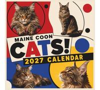 Maine Coon Cat 2027 Calendar