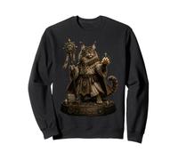 Maine Coon Cat Monk Miniatures Game Friar Mystic Sweatshirt