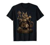 Maine Coon Cat Monk Miniatures Game Friar Mystic T-Shirt