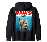 Maine Coon Cat Paw Parodie - Cat Lover Cat Moms and Cat Dads Sweat à Capuche