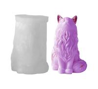 Maine Coon Cat Silicone Mold - 3D Kitty Design For DIY Candle Soap Chocolate Resin - Flexible Baking Mould For Gift Making - Home Decor Craft Supplies