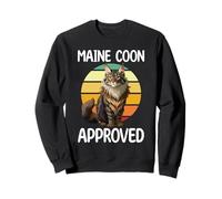 Maine Coon Cats Graphic Hommes Femmes Chat Sweatshirt