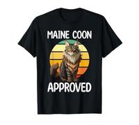 Maine Coon Cats Graphic Hommes Femmes Chat T-Shirt