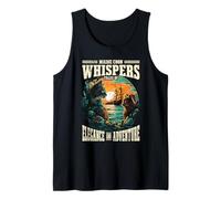 Maine Coon Whispers Tales of Elegance Adventure Cat Lover Débardeur