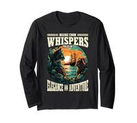 Maine Coon Whispers Tales of Elegance Adventure Cat Lover Manche Longue