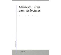 Maine de Biran dans ses lectures