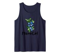 Maine Girl Aquarelle Cluster Fruit Illustration Débardeur