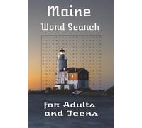 Maine Word Search: Word Searches with Easy-to-Read Print about the great State of Maine | 6x9 inches, 100 pages | 50+ Puzzles...Gift for Vacations, Holidays, and Free times