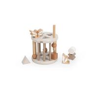 Mainely Personnalisable Jeu de tri en Forme de Roue Nougat - Apprentissage des Formes & motricité Fine - pour bébés dès 12 Mois - personnalisé avec prénom - Label Label