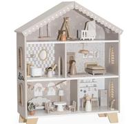 Mainely Personnalisable Maison de poupée en Bois Nougat - inspirée Montessori & Jeu de rôle - pour Enfants dès 3 Ans - personnalisée avec prénom - Label Label