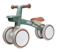 Mainely Trotteur Tryco First Bike Luna - Personnalisable avec nom - Draisienne en bois - À partir de 2 ans - Balance Bike avec nom (Stone Green)