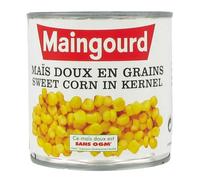 MAINGOURD Maïs Doux en Grains en conserve 300g - Origine FRANCE (Lot de 2 boîtes)