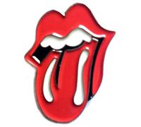 Mainly Badge à épingle en émail Kiss Me Quick Happy Lips (25 mm)