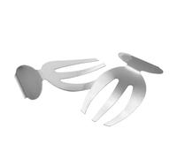 Mains à salade en acier inoxydable - Ensemble d'ustensiles de service ergonomiques | Ensemble d'outils de mélange de cuisine, kit de salade pour pâtes, fruits, spaghetti, légumes, service de cuisine