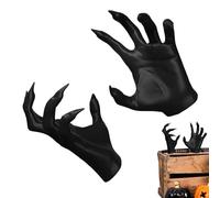 Mains arrivant effrayantes montées sur le mur, décoration murale à mains effrayantes | Décoration murale à main étendue | Art gothique esthétique mural, décoration d'Halloween, esc