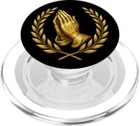 Mains chrétiennes en prière PopSockets PopGrip pour MagSafe