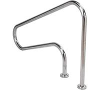 Mains Courantes De Piscine Barre D’Appui Facile à Installer Garde-Corps De Piscine en Acier Inoxydable 304 Adapté à L’intérieur Et à L’extérieur Entrée Inclinée Spa Parc Aquatique Grande Pi