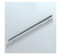 Mains courantes d'escalier intérieures en acrylique transparent, rondes, à fixation murale, support de main courante sécurisé avec support en acier inoxydable, poignées transparentes à bulles (Coule