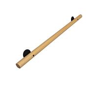 Mains courantes en bois for escaliers, kit de rampe d'escalier en bois simple, montage mural, maison, loft, villa, rampe for personnes âgées(1ft/30cm)