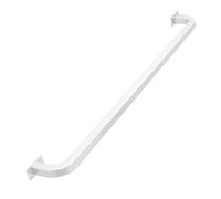 Mains courantes murales pour rampes d'escalier, Kit de main courante d'escalier murale en fer forgé blanc for intérieur et extérieur, longueur 30-600 cm(280cm)