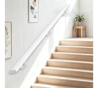 Mains courantes pour escaliers，rampes d'escalier modernes/main courante | Rail d'escalier extérieur l'intérieur，rampe murale de sécurité，rampes à main pour Loft，Villa，couloir(360cm)