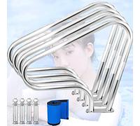 Mains courantes pour piscines, Rampes de piscine, rampe, d'escalier, capacité charge nominale 250 lb