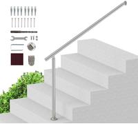 VEVOR Rampe Escalier Main Courante pour Extérieur Porche 120 cm Acier Inoxydable