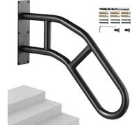 VEVOR Rampe d'escalier sécurité pour 1-3 marches extérieur 813 mm montage mural