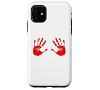 Mains de Sang Empreinte de Main sanglante Coque pour iPhone 11