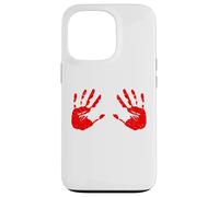 Mains de Sang Empreinte de Main sanglante Coque pour iPhone 13 Pro