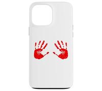 Mains de Sang Empreinte de Main sanglante Coque pour iPhone 13 Pro Max